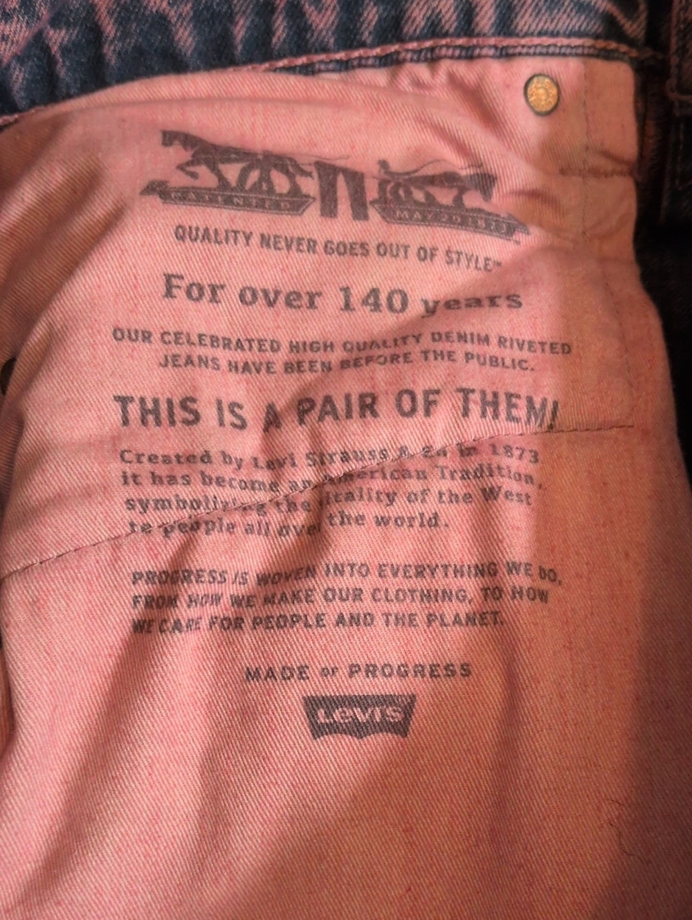 Levi's512 High-rise Acid Washed Pink Ankle Skinny Jeans Streetwear Retro Stretch - Picture 9 of 9